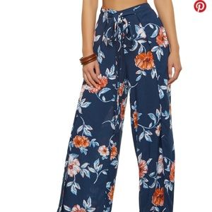 floral palazzo pants